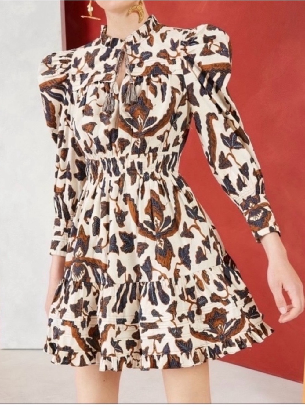 Ulla Johnson Ismaya Floral-Print Dress